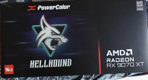 Видеокарта RX 9070 XT Hellhound 16GB С Гарантией