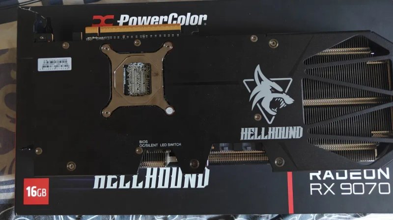 Видеокарта RX 9070 XT Hellhound 16GB С Гарантией — фото 3