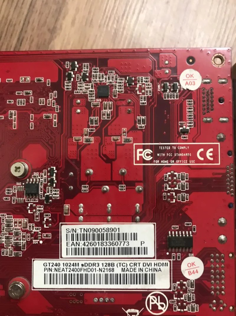 Відеокарта затичка Nvidia GT 240(є HDMI) — фото 2