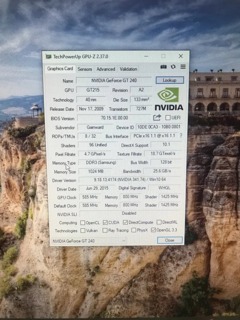 Відеокарта затичка Nvidia GT 240(є HDMI) — фото 4
