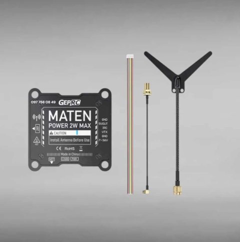 Відеопередавач Geprc Maten 1.2G 2W VTX відео передавач 1.2 ггц 2вт