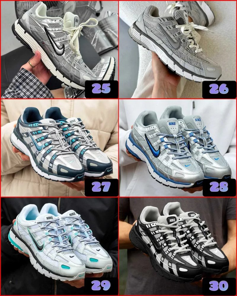 ‼️Відправляємо БЕЗ передплати Модель Кросівок Nike P-6000 різних кольорів | Унісекс | Розміри 36 - 45 | Кросівки на літо — фото 6