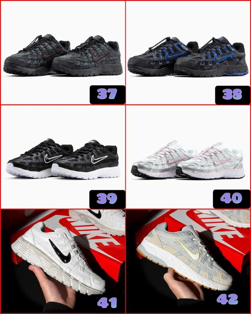 ‼️Відправляємо БЕЗ передплати Модель Кросівок Nike P-6000 різних кольорів | Унісекс | Розміри 36 - 45 | Кросівки на літо — фото 8