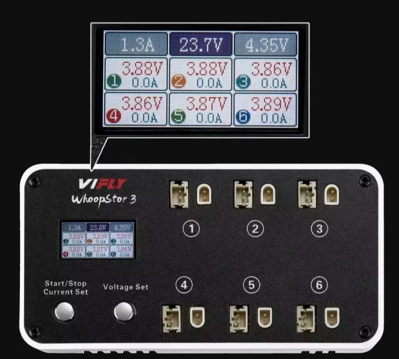 Vifly whoopstor 3 1s lipo lihv зарядка зарядний пристрій — фото 2