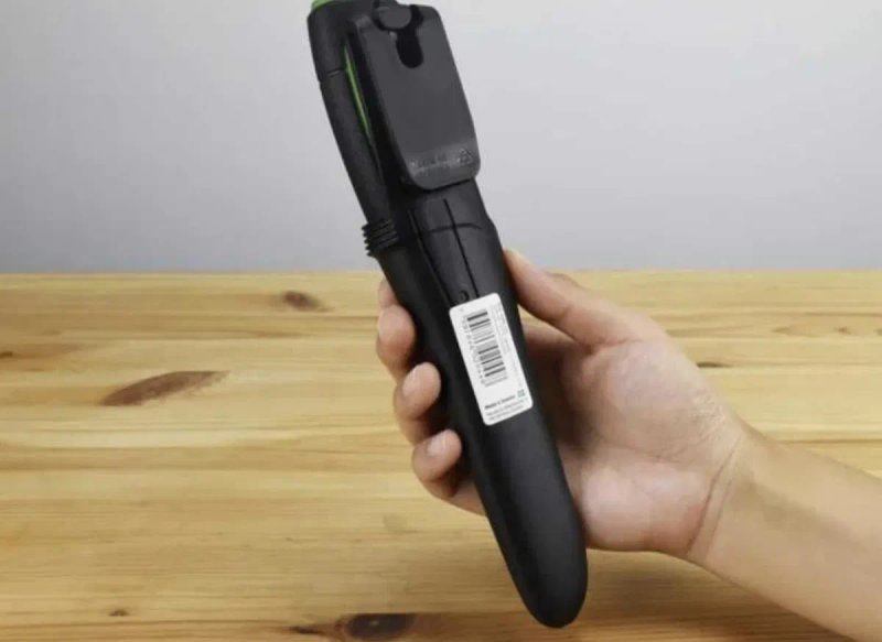 Викрутка Morakniv Safe Pro Carbon Steel Fixed Blade брелок Knife with Blunt Tip Mora Pro C Safe Мора нож брелок ніж ножичек зелений 13076 — фото 4