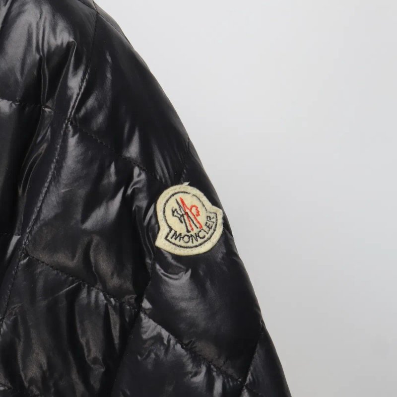 Vintage Women’s MONCLER Tulsa Puffer Down Full Zip Jacket Black — фото 3
