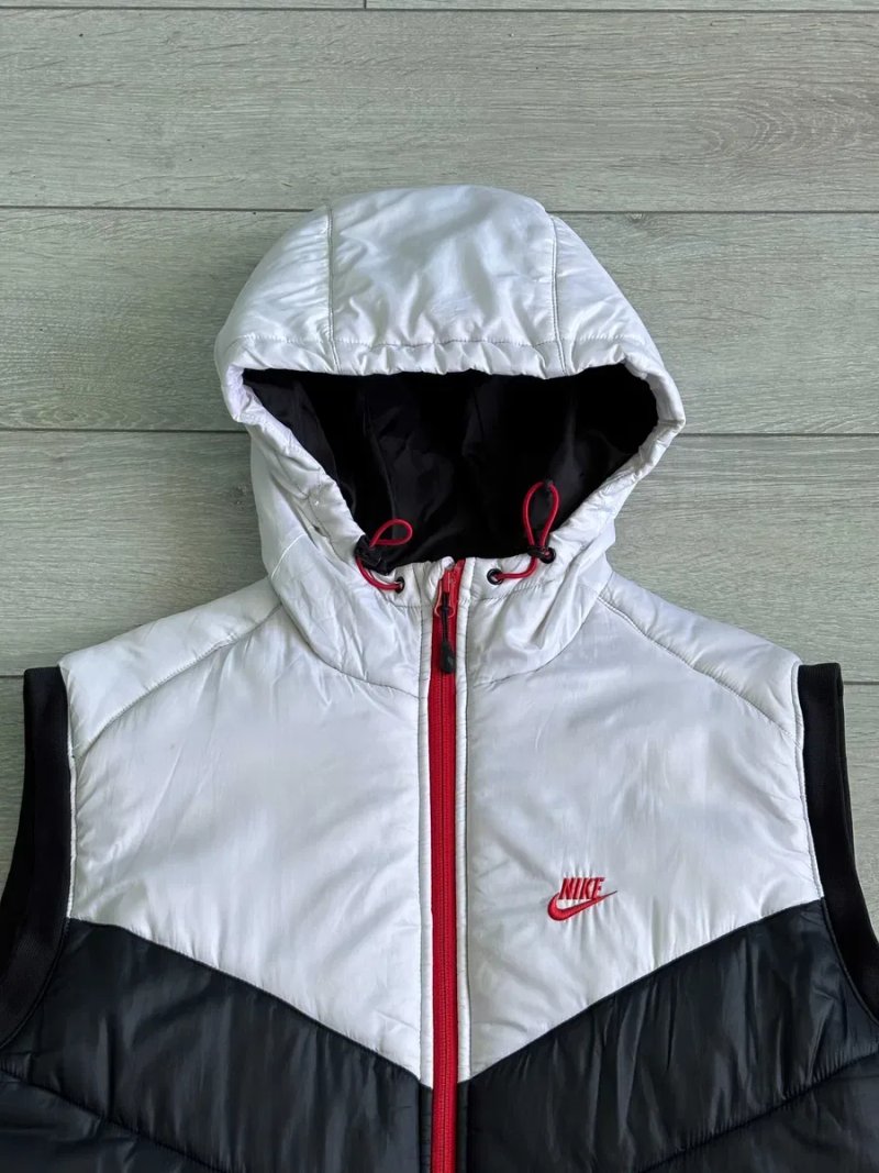 Вінтажна Чоловіча Жилетка Найк Вінтаж Nike Alliance Vest Vintage Size M Розмір Дута Безрукавка Жилет Куртка Кардиган Камізелька Без Рукавів Оригінал — фото 3