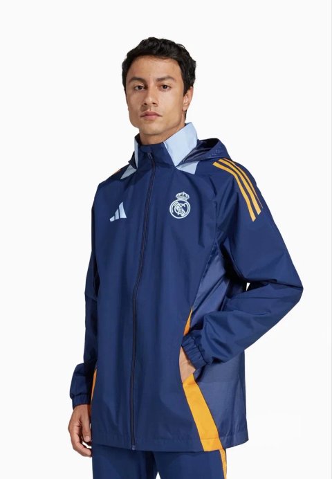 Вітровка adidas Real Madrid 24/25 All-Weather - windstoper waterproof, розмір S M L Львів магазин