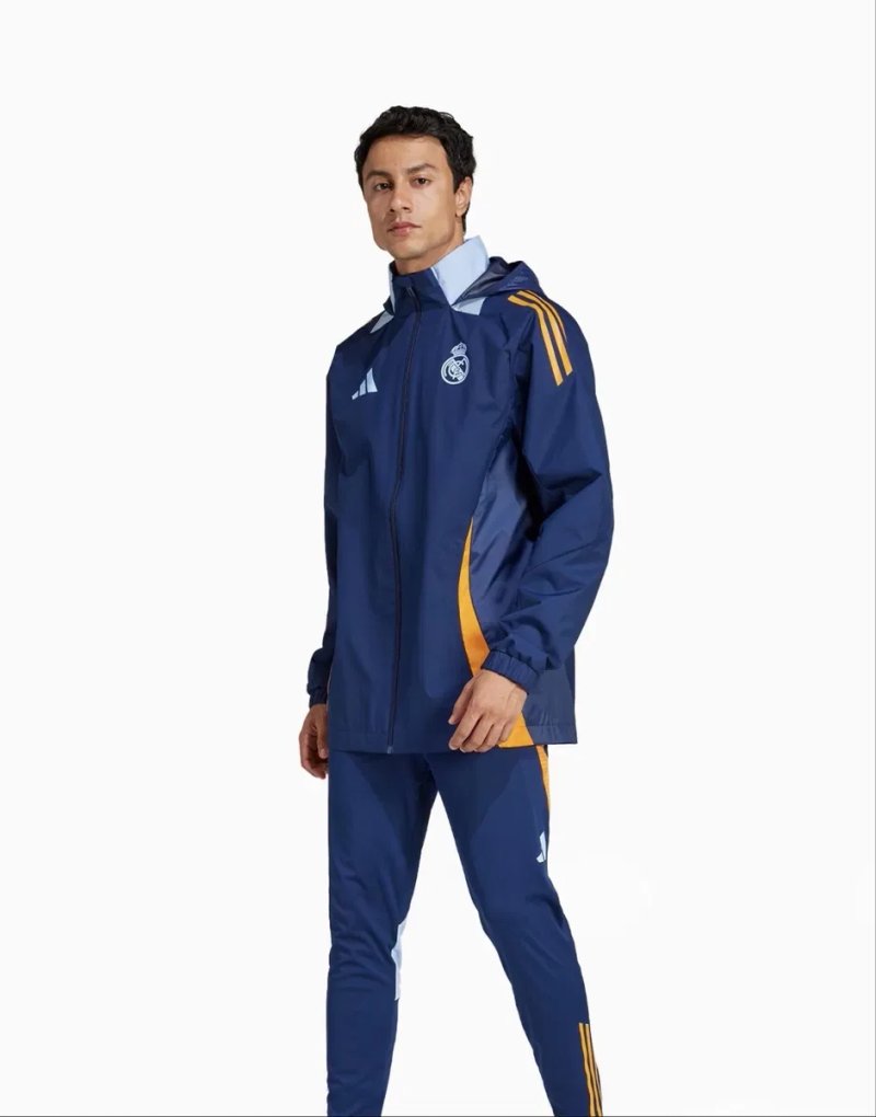 Вітровка adidas Real Madrid 24/25 All-Weather - windstoper waterproof, розмір S M L Львів магазин — фото 5