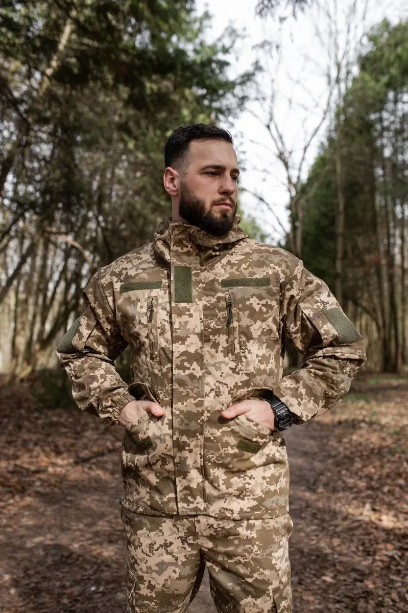 Військова форма горка парка штани мультикам піксель военная кітель — фото 2