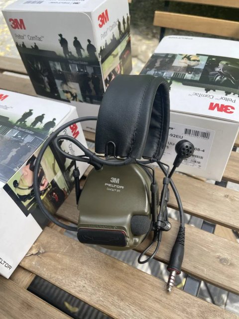 Військові, з гарнітурою‼️Навушники Peltor Comtac XPI оригінал Швеція‼️