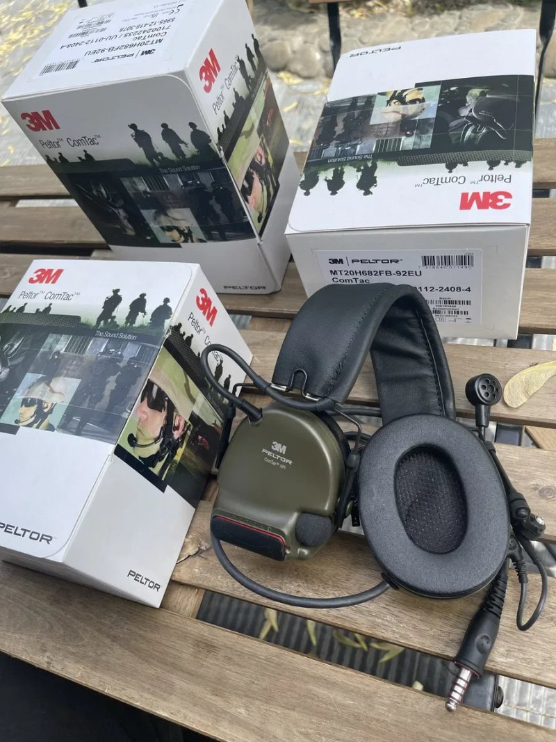 Військові, з гарнітурою‼️Навушники Peltor Comtac XPI оригінал Швеція‼️ — фото 5