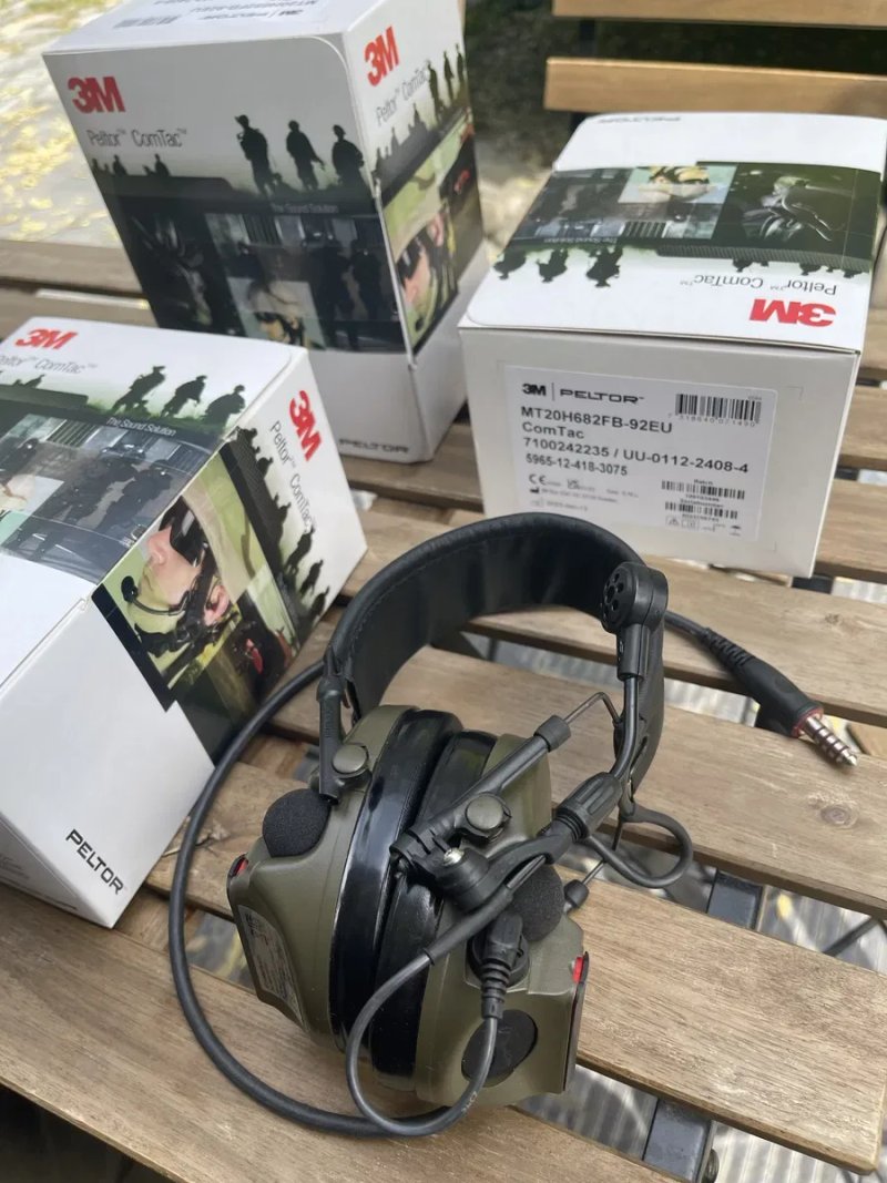 Військові, з гарнітурою‼️Навушники Peltor Comtac XPI оригінал Швеція‼️ — фото 7