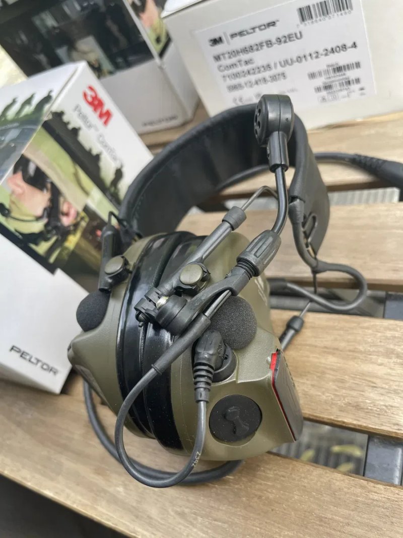 Військові, з гарнітурою‼️Навушники Peltor Comtac XPI оригінал Швеція‼️ — фото 8