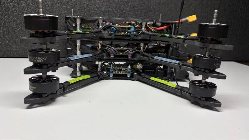 Власна збірка fpv 7 дюймів (мікс б/у та нових запчастин) Приймач на вибір 915 або 2.4 — фото 7
