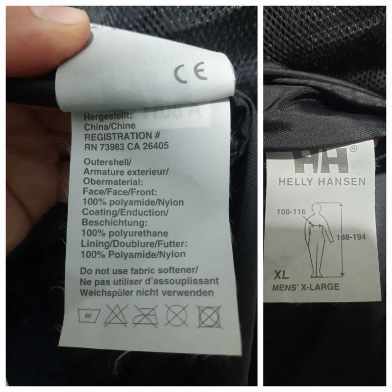 Водонепроникна мембрвнна вітровка Helly Hanson XL  з капюшоном на сіточці без підстьожки — фото 7