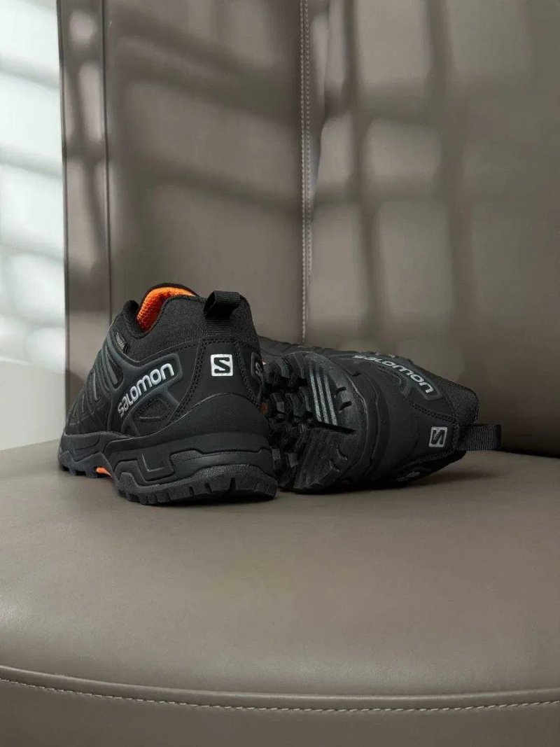 Водостійкі кросівки Salomon Speedcross Pro Thinsulate (41-46) — термо чоловічі Саломон, Waterproof, чорні, зимові — фото 4
