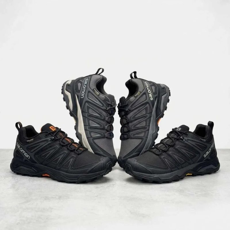 Водостійкі кросівки Salomon Speedcross Pro Thinsulate (41-46) — термо чоловічі Саломон, Waterproof, чорні, зимові — фото 6