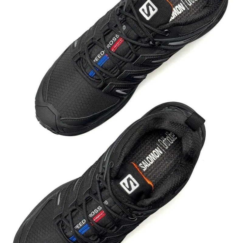 Водостійкі кросівки Salomon Speedcross Pro Thinsulate (41-46) — термо чоловічі Саломон, Waterproof, чорні, зимові — фото 7