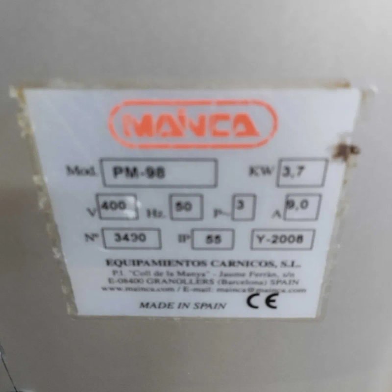 Волчок, промышленная мясорубка Mainca PM-98 ( Испания) — фото 3