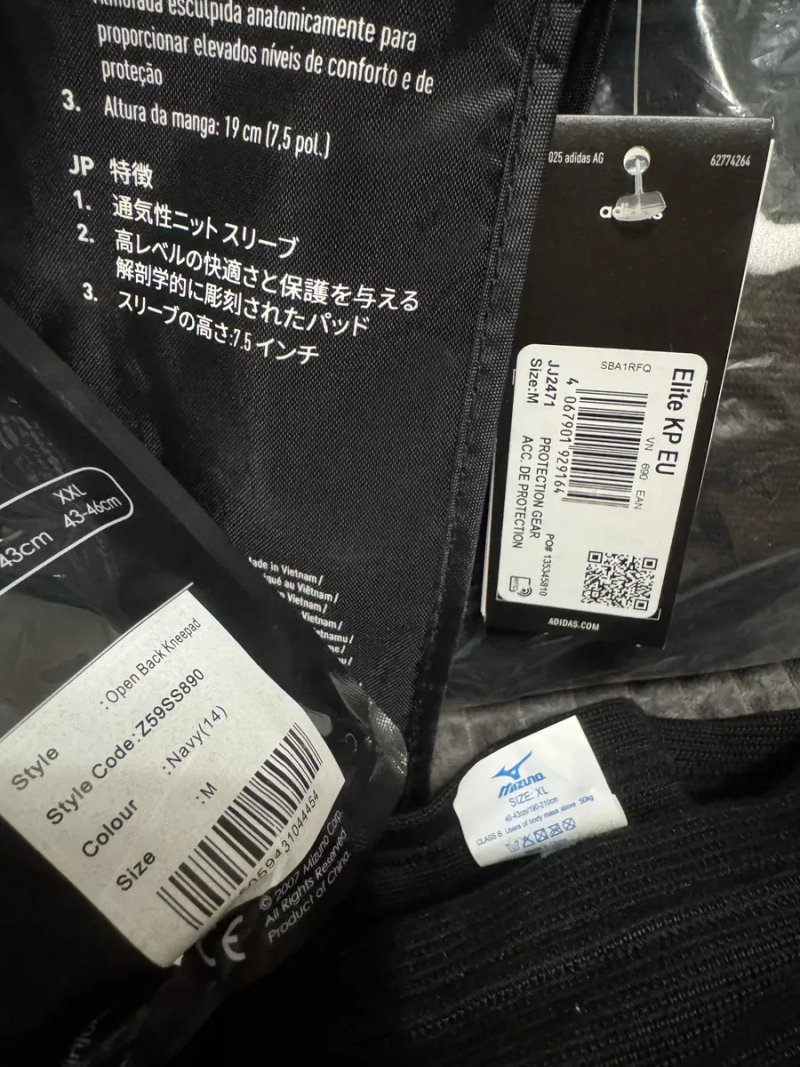 Волейбольні наколінники Mizuno Nike Adidas Erima mcdavid — фото 3