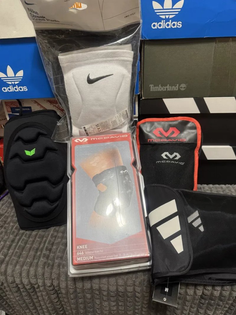 Волейбольні наколінники Mizuno Nike Adidas Erima mcdavid — фото 6