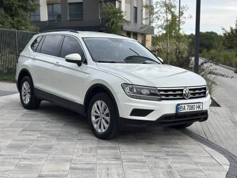 Volkswagen Tiguan 2018, 87000 km,  7 місць
