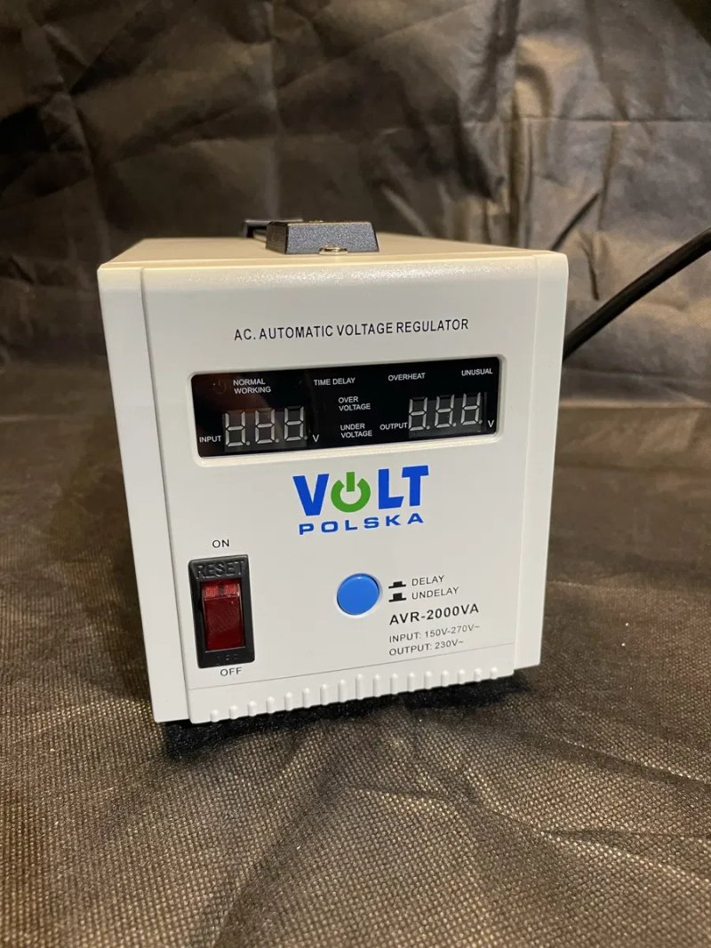 Volt Polska  Стабілізатор напруги AVR 2000 ВА . — фото 6
