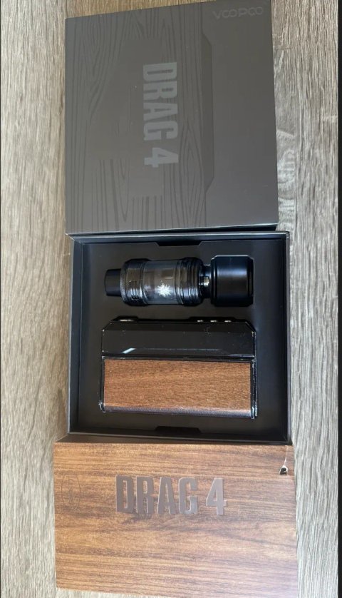 VOOPOO Drag 4 177W бокс-мод (робочий) + запасний корпус і 2 акумулятори в подарунок