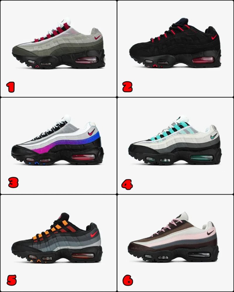 ВСІ КОЛЬОРИ‼️ Кросівки Nike Air Max 95 x Corteiz / 36-46, ПРЕМІУМ — фото 2