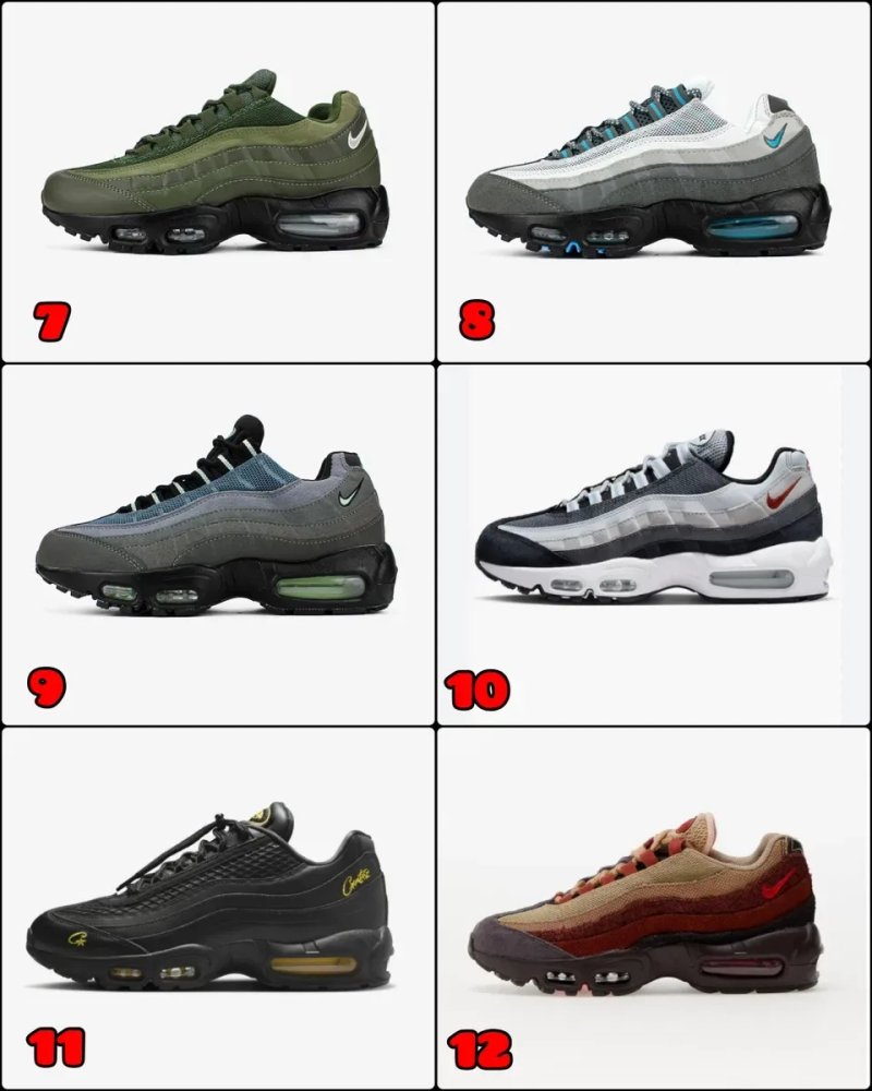 ВСІ КОЛЬОРИ‼️ Кросівки Nike Air Max 95 x Corteiz / 36-46, ПРЕМІУМ — фото 3
