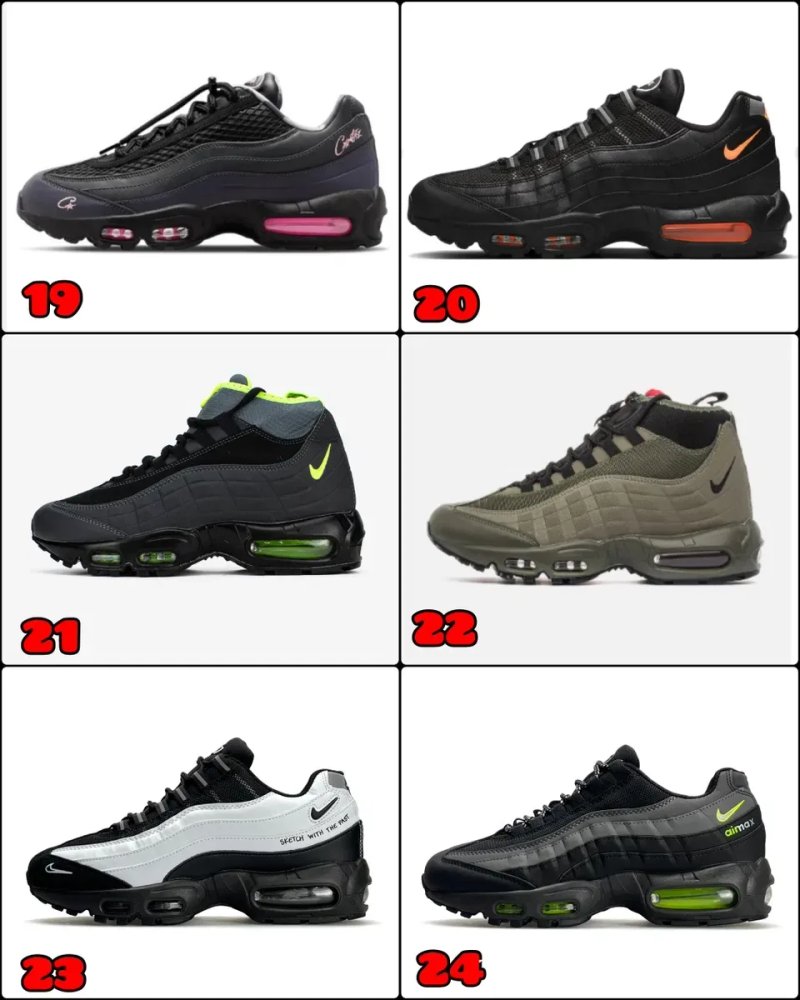 ВСІ КОЛЬОРИ‼️ Кросівки Nike Air Max 95 x Corteiz / 36-46, ПРЕМІУМ — фото 5