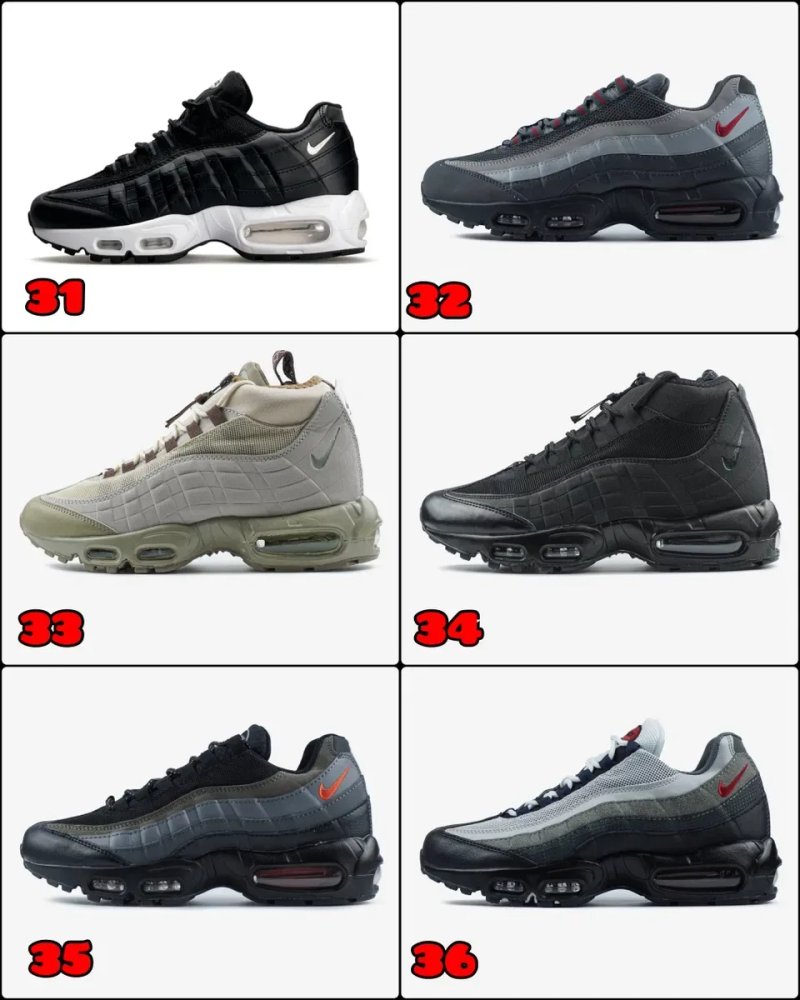ВСІ КОЛЬОРИ‼️ Кросівки Nike Air Max 95 x Corteiz / 36-46, ПРЕМІУМ — фото 7