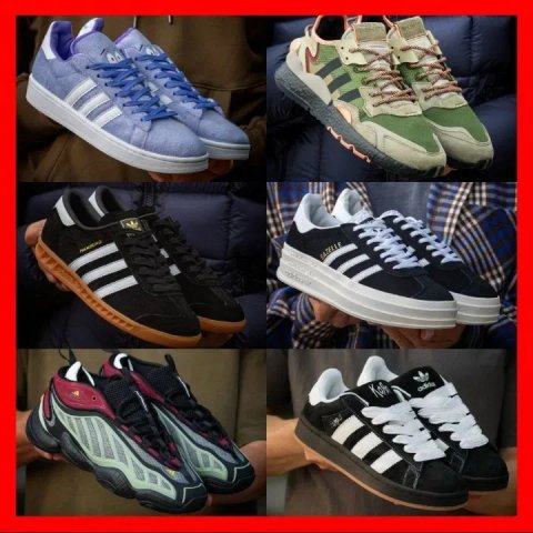 ВСІ МОДЕЛІ‼️ Кросівки Adidas Samba, Campus, Forum, Gazelle / 36-46, Унісекс, ПРЕМІУМ