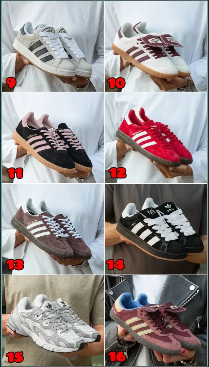 ВСІ МОДЕЛІ‼️ Кросівки Adidas Samba, Campus, Forum, Gazelle / 36-46, Унісекс, ПРЕМІУМ — фото 3