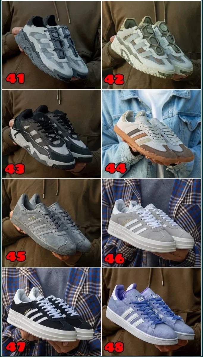 ВСІ МОДЕЛІ‼️ Кросівки Adidas Samba, Campus, Forum, Gazelle / 36-46, Унісекс, ПРЕМІУМ — фото 7