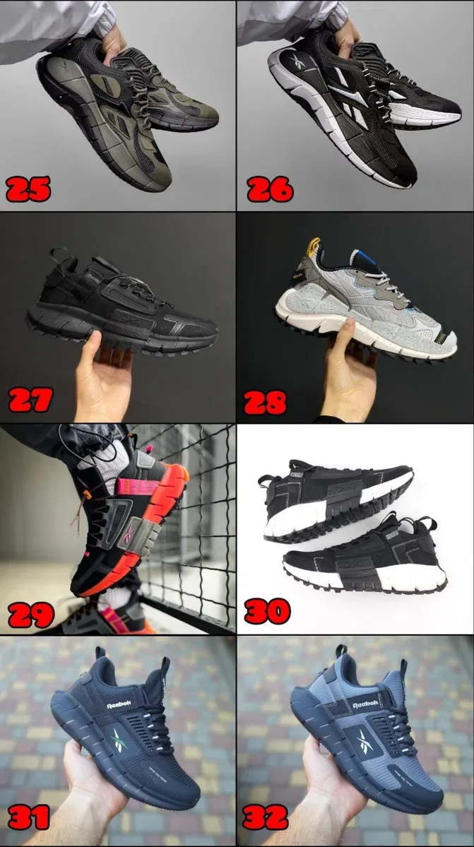 ВСІ МОДЕЛІ‼️Кросівки Reebok zig Kinetica 2.5 x Cordura /36-46, ПРЕМІУМ — фото 5
