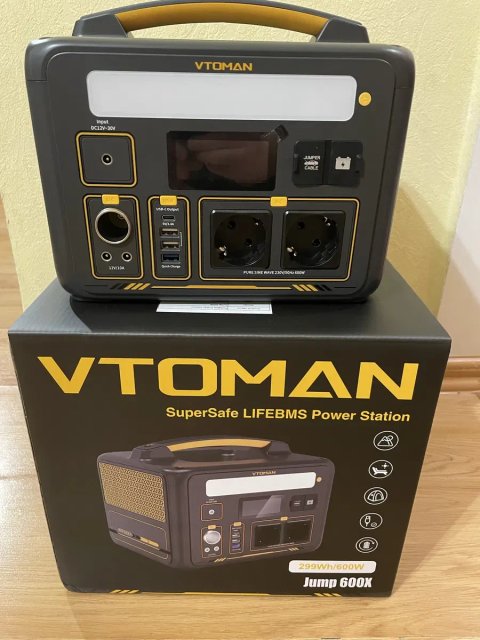 Vtoman jump 600, зарядная станция , ecoflow , powerbank