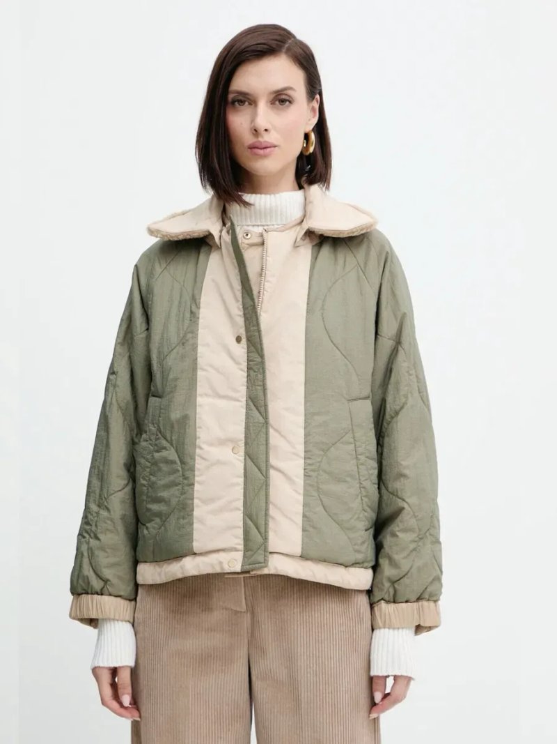 Weekend Max Mara двостороння демісезонна куртка на верблюжий вовні
нов — фото 3