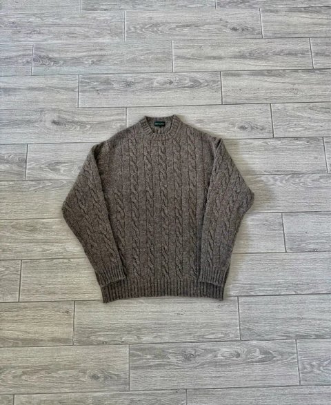 William Crabtree & Sons светр чоловічий вовна коричневий XL 52-54