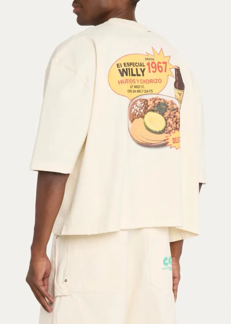 Willy Chavarria Willy's Taco Shop Buffalo Tee футболка чоловіча XL — фото 2