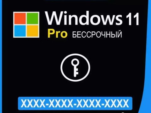 Windows 11/10/8.1/7/Pro/Home/Ultimate/Enterprise лицензия, ключ 1 пк