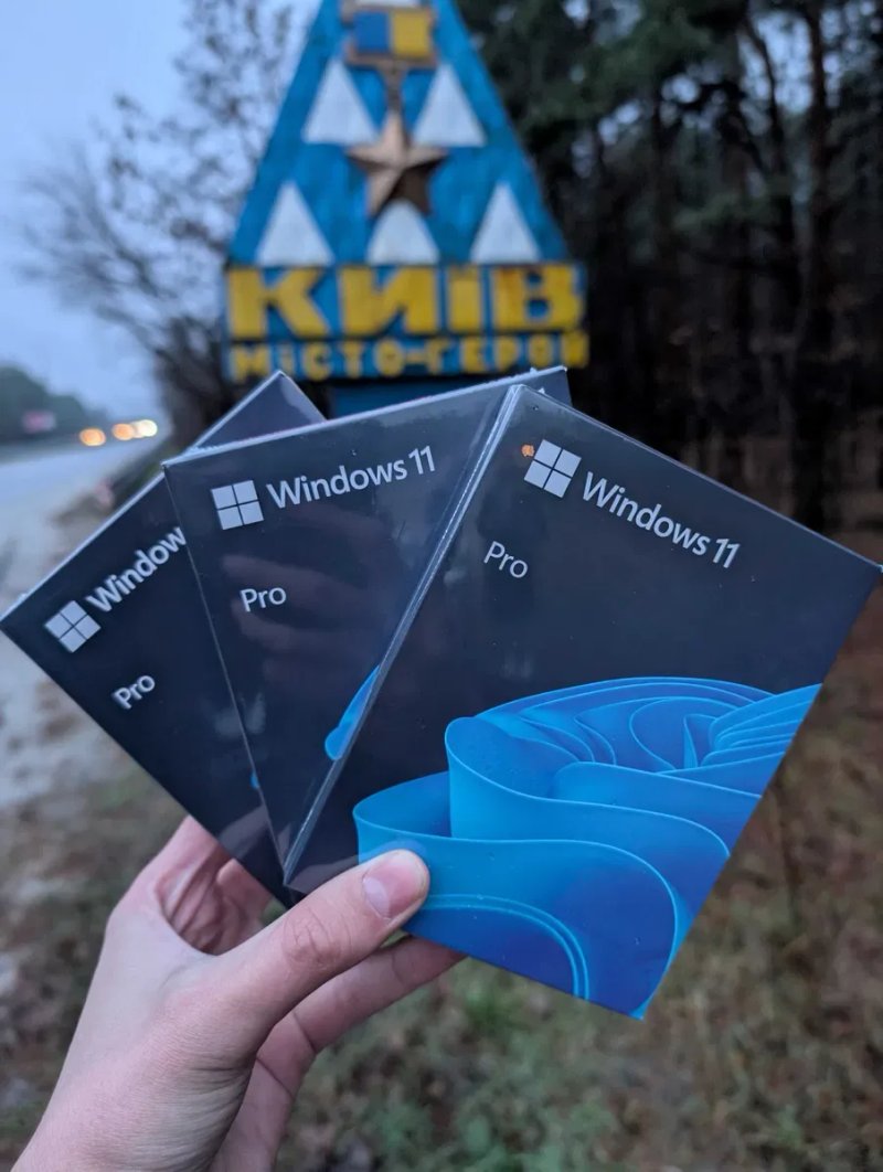 Windows 11 Pro Боксова Ліцензія Віндовс Коробка Виндовс 11 Про BOX — фото 2