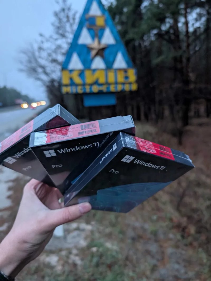 Windows 11 Pro Боксова Ліцензія Віндовс Коробка Виндовс 11 Про BOX — фото 3