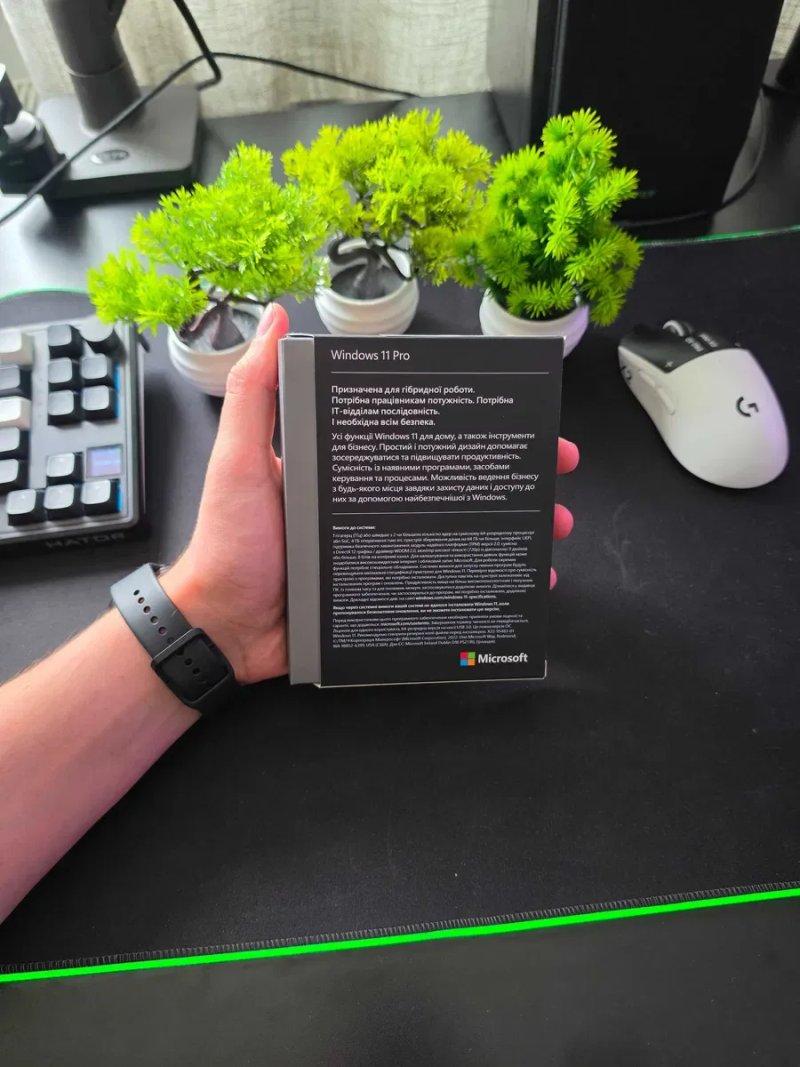 Windows 11 Pro BOX USB HAV-00195 українська, Віндовс 11 Про коробка, Виндовс 11 Про ключ ліцензія FPP BOX 64-bit Microsoft флешка на 1 ПК — фото 2