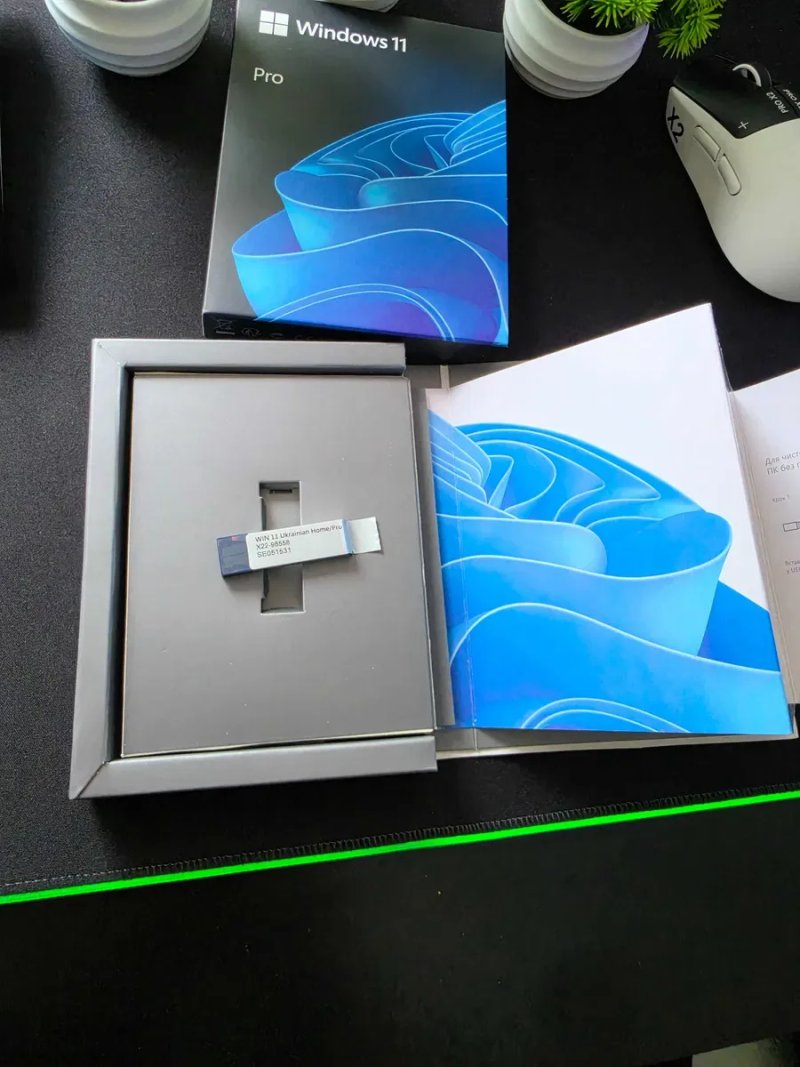Windows 11 Pro BOX USB HAV-00195 українська, Віндовс 11 Про коробка, Виндовс 11 Про ключ ліцензія FPP BOX 64-bit Microsoft флешка на 1 ПК — фото 6