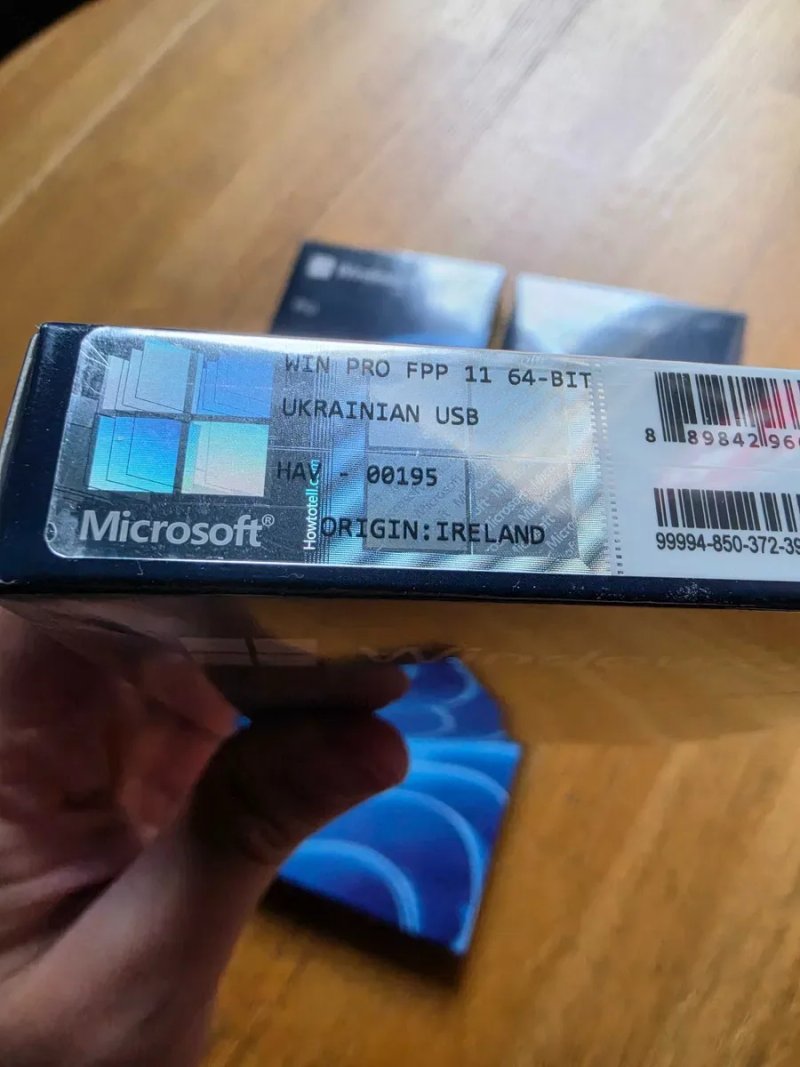 Windows 11 Pro •  HAV-00195 • BOX USB Боксова Активація Віндовс Коробка Windows 11 Pro Microsoft Windows 11 Pro Ukrainian USB • (HAV-00195) — фото 3