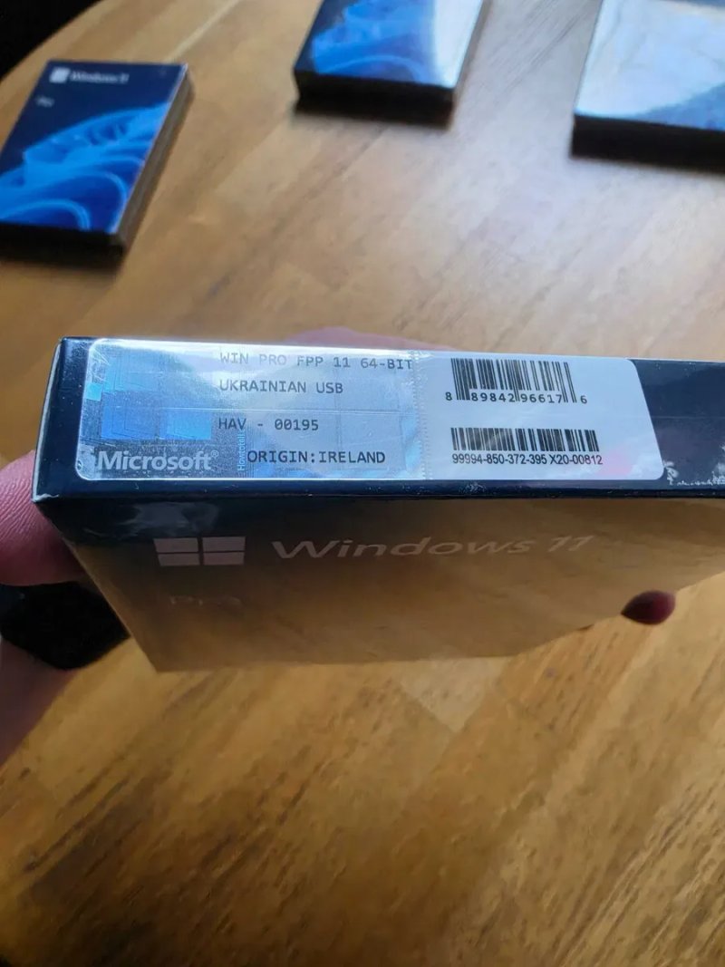Windows 11 Pro •  HAV-00195 • BOX USB Боксова Активація Віндовс Коробка Windows 11 Pro Microsoft Windows 11 Pro Ukrainian USB • (HAV-00195) — фото 7