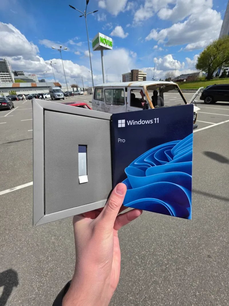 Windows 11 Pro  • HAV-00195  • USB Box UA / Коробка / Віндовс 11 Про Повна версія / Лицензия / Ключ / Флешка Виндовс 11 Про Боксова Лицензия Виндовс — фото 2