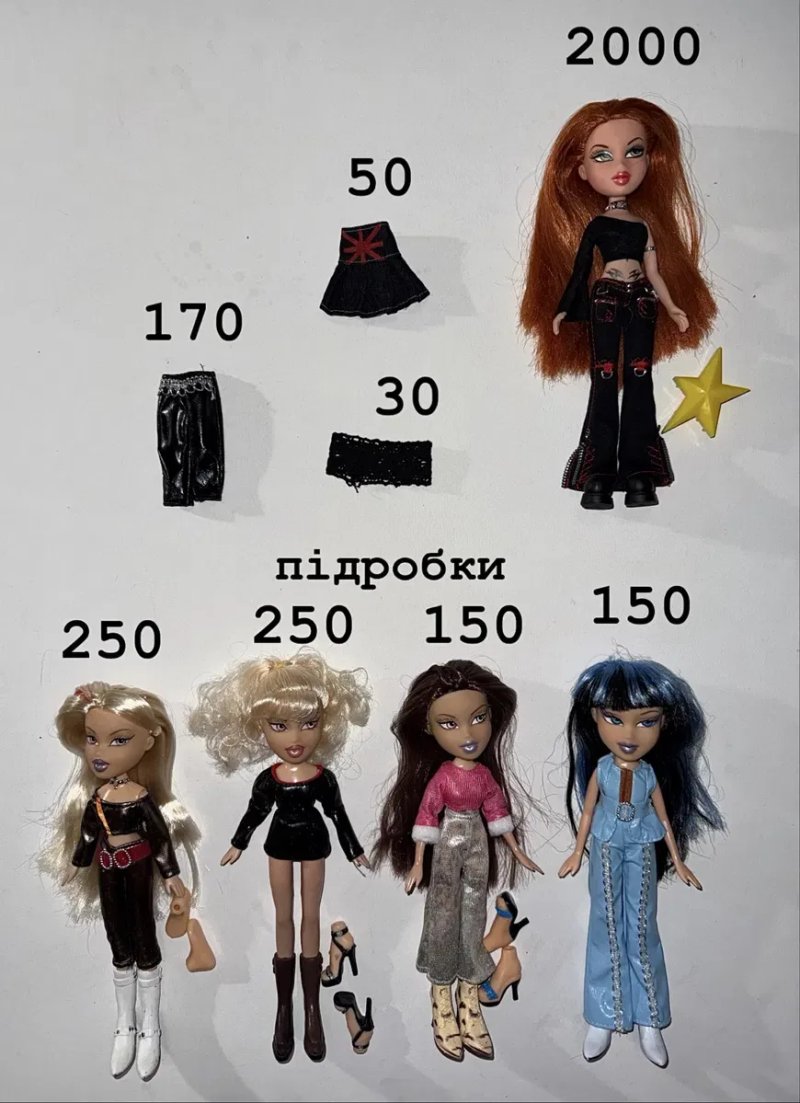 Winx monster high bratz barbie my scene кукла лялька вінкс винкс монстер хай братц аксесуари трессы — фото 4